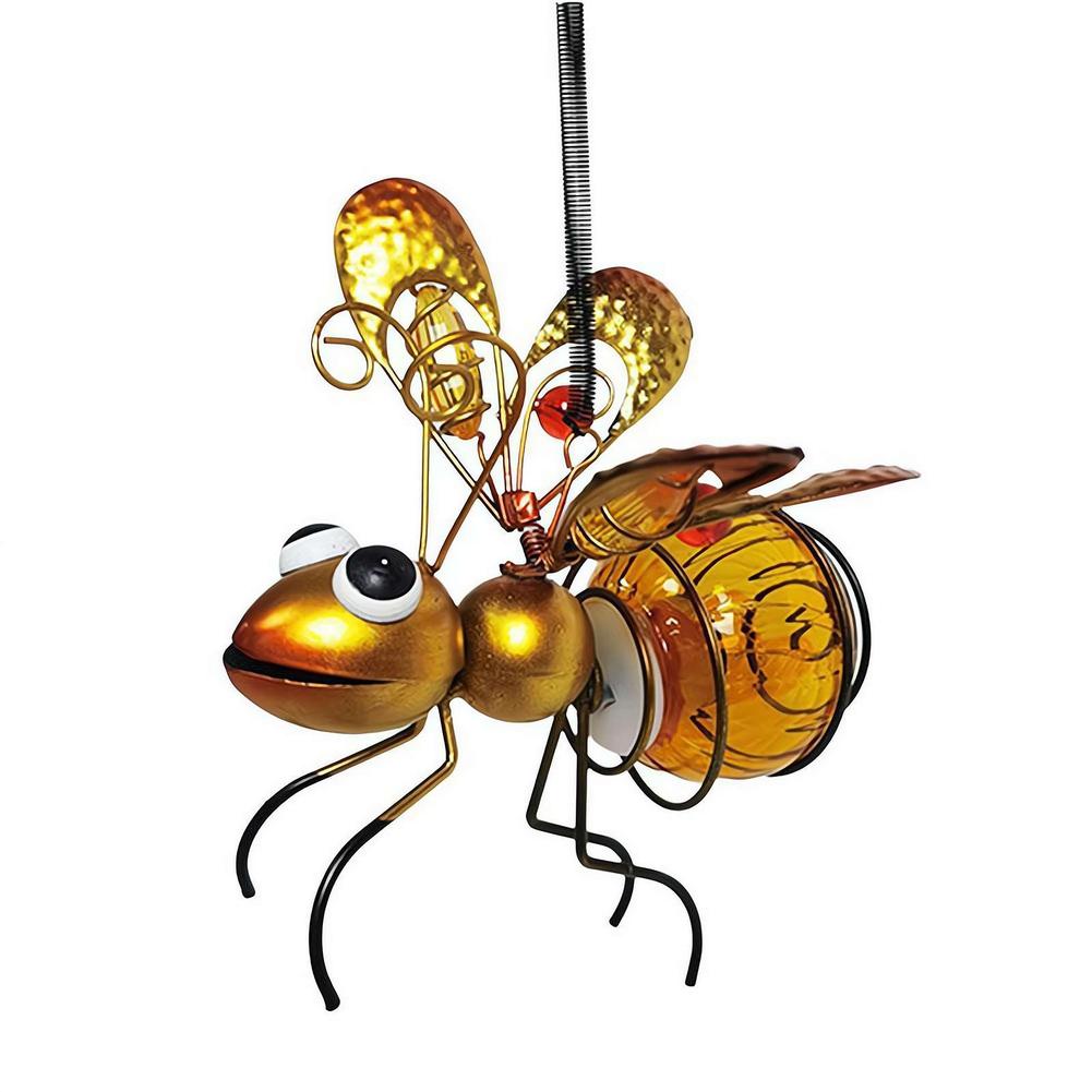 Lighting Bug Decor - Luminária Solar Pendurável para Insetos, Lâmpada