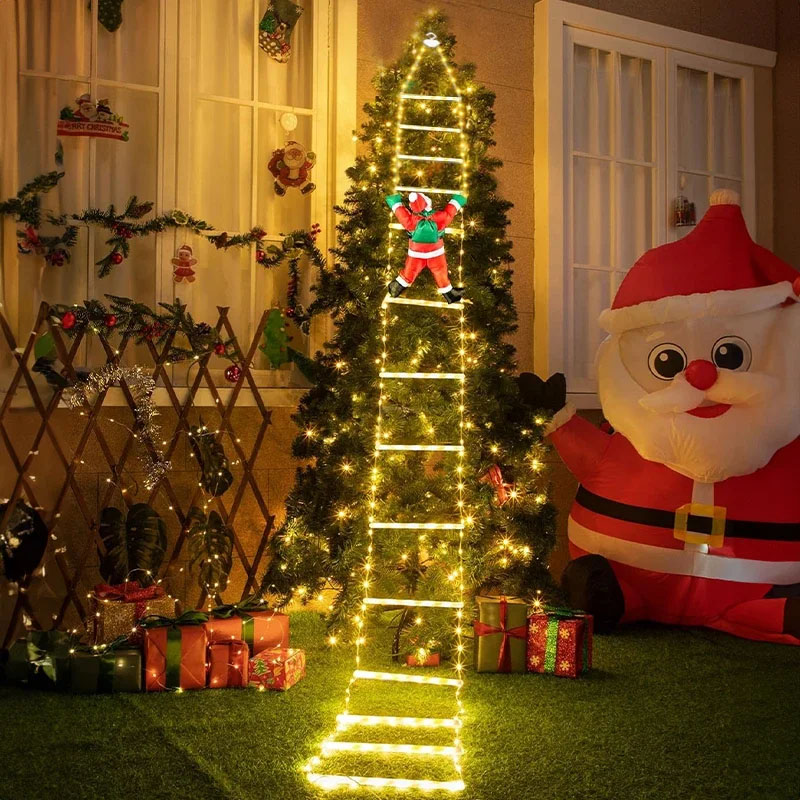 Garden Lighting Decor - Luzes de Natal LED, Cordão de