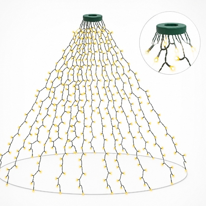Garden Lighting Decor - Luzes de Cordão LED USB à