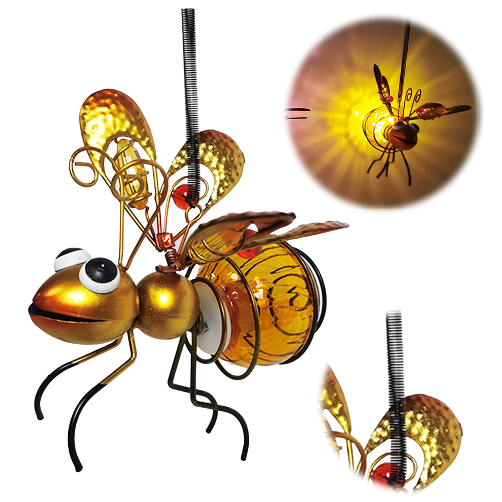 Lighting Bug Decor - Lâmpada Solar para Insetos ao Ar