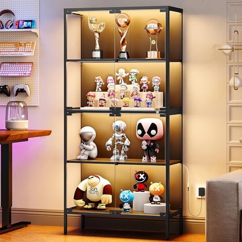 Lighting & Home Decor Studio - Armário Expositor de Vidro de 65
