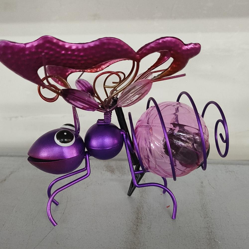 Lighting Bug Decor - Solar pendurado bug luz voando inseto