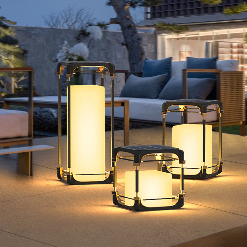 Garden Lighting Decor - Luminária de Chão Luminosa para Pátio,