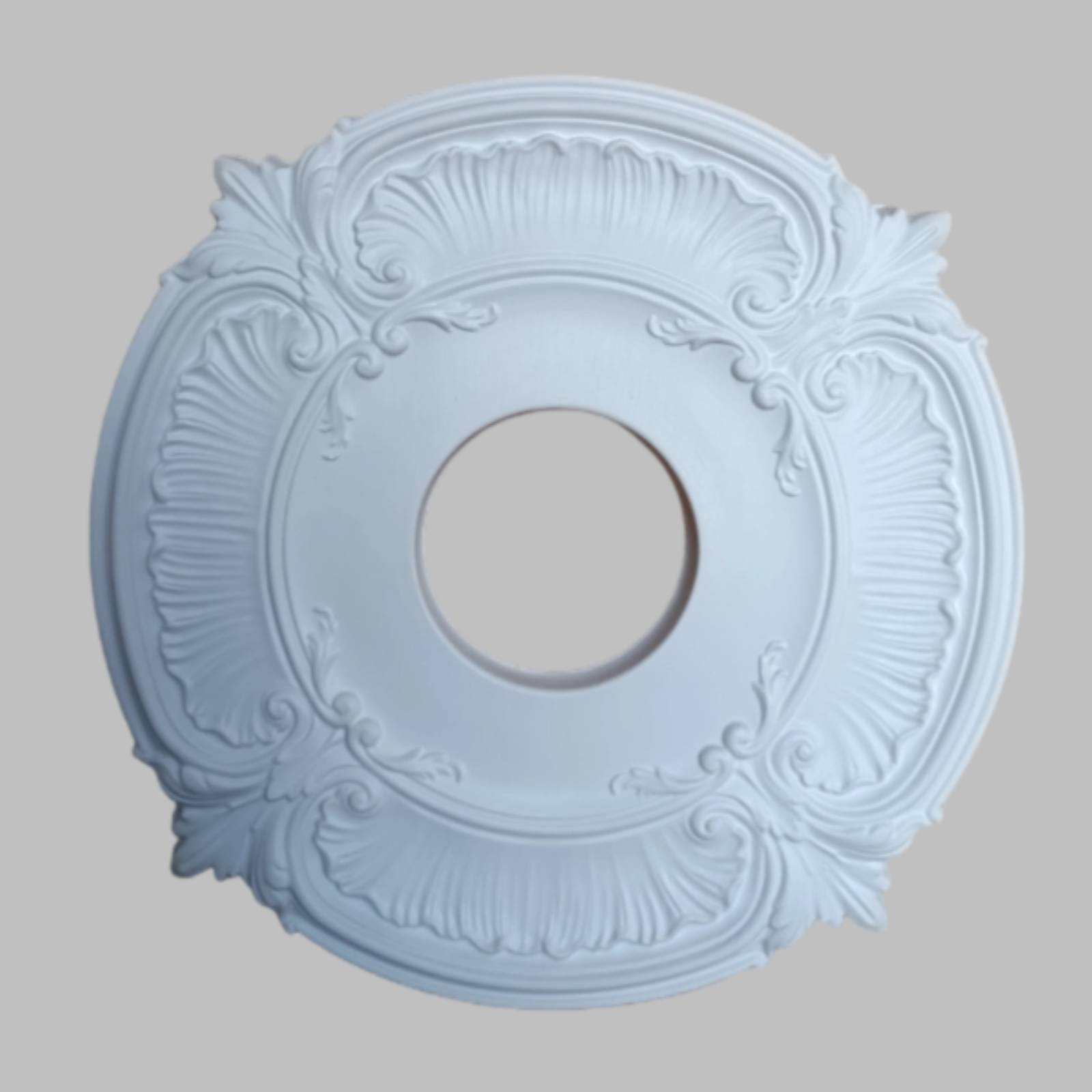 Lighting Decorative - Medalhão de Teto Redondo em PU,