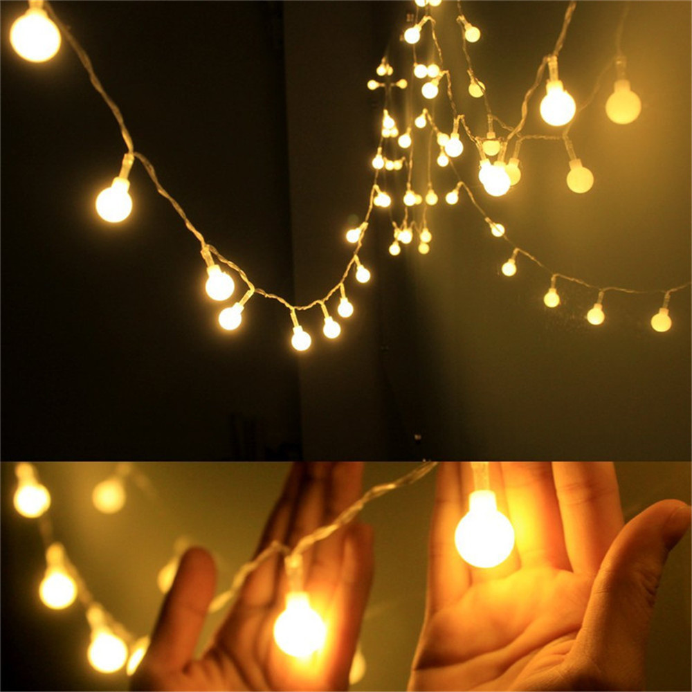 Luzes de Cordão Solares/USB/Ba - Garden Lighting Decor avaliação e preço