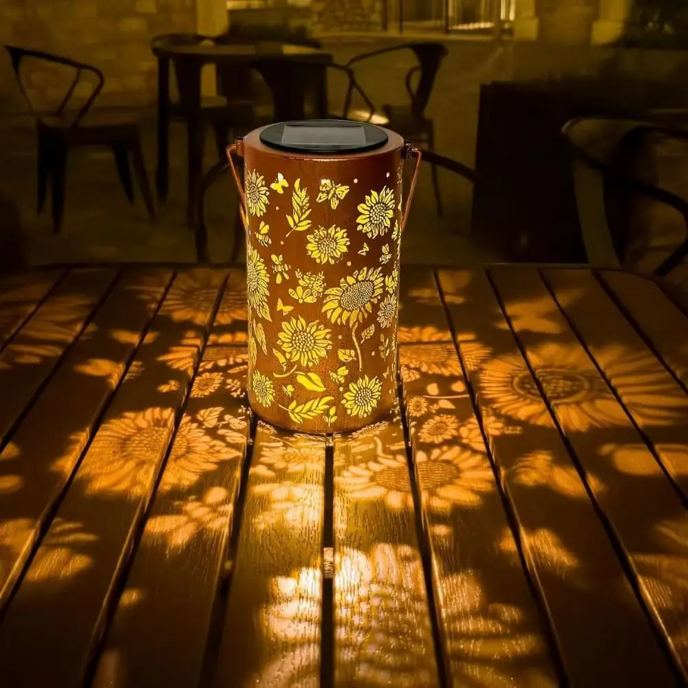 Luz de girassol e sombra, luz  - Garden Lighting Decor avaliação e preço