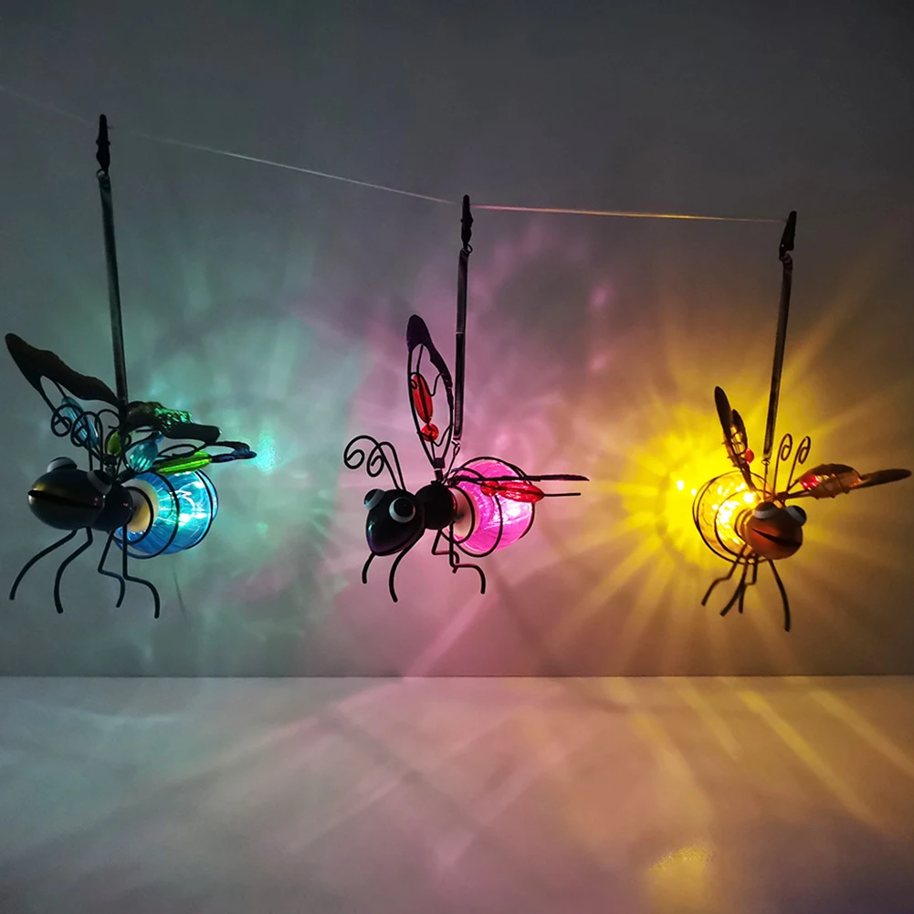 Movido a energia solar pendura - Lighting Bug Decor avaliação e preço