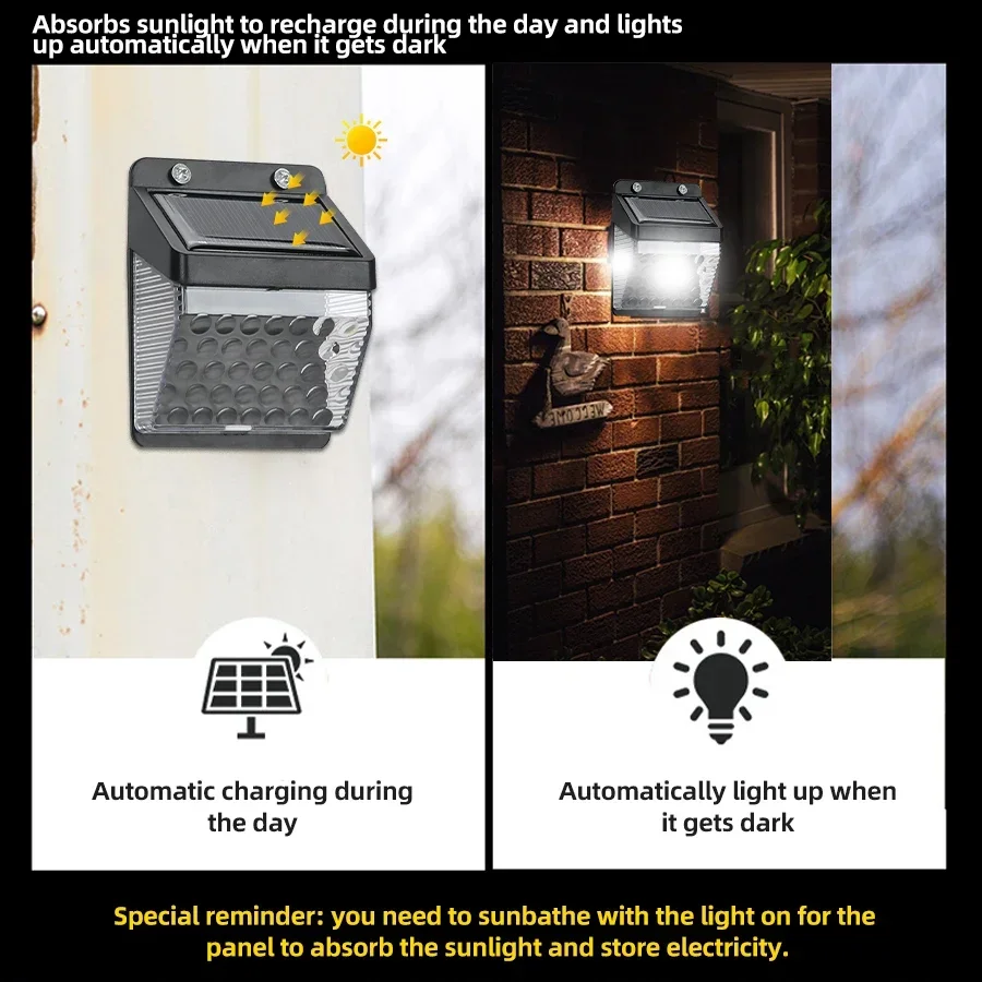 Luz Solar LED com Sensor de Mo - Garden Lighting Decor avaliação e preço