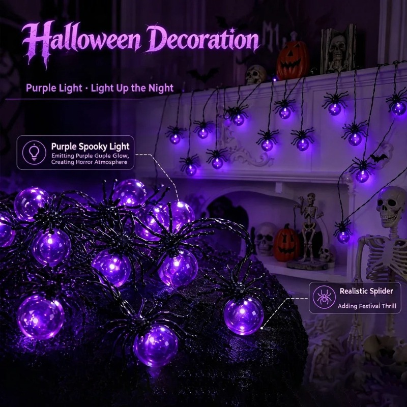 Luzes de Cordão LED em Forma d - Garden Lighting Decor avaliação e preço