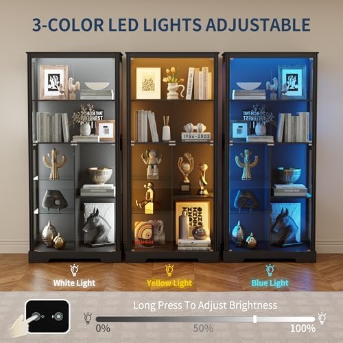 Armário Expositor de 71'' com  - Lighting & Home Decor Studio avaliação e preço