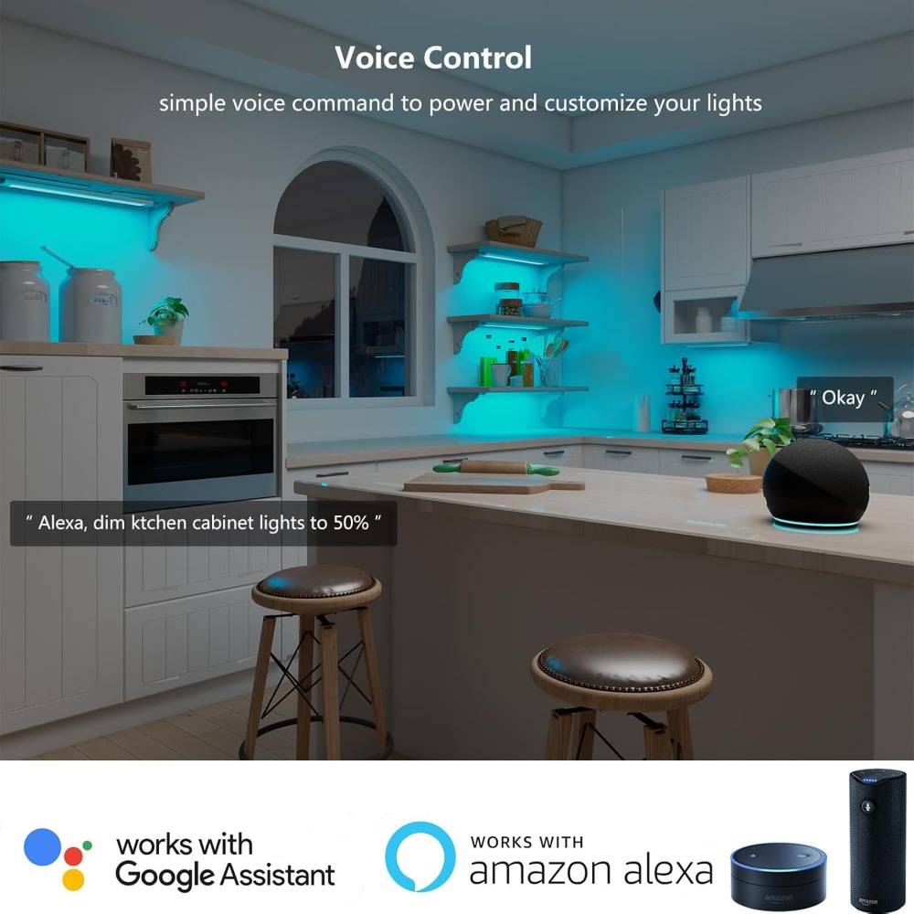Dc12v cor rgb sob luzes do arm - Kitchen Decor Lighting avaliação e preço