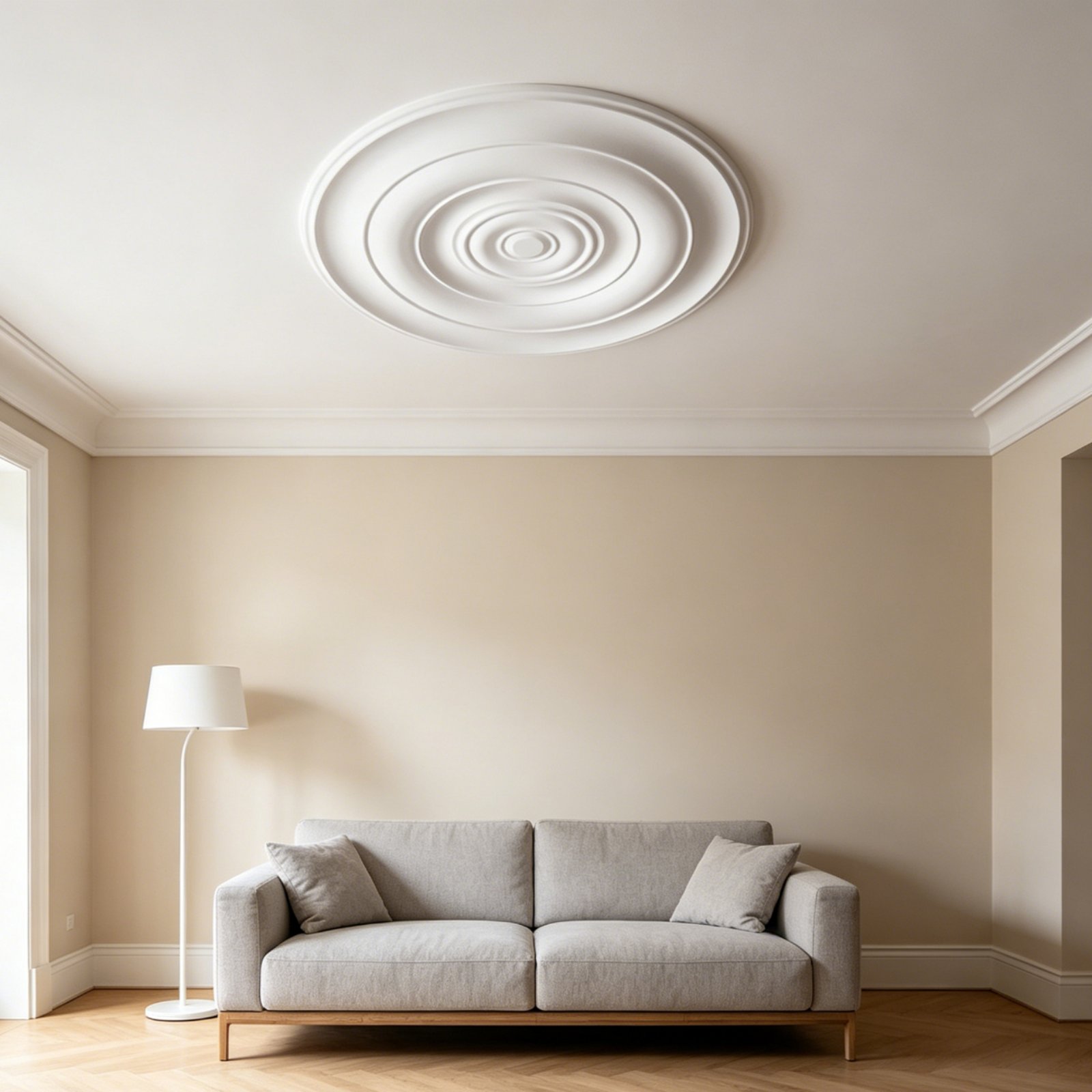 Medalhão de Teto Redondo com D - Lighting Decorative avaliação e preço