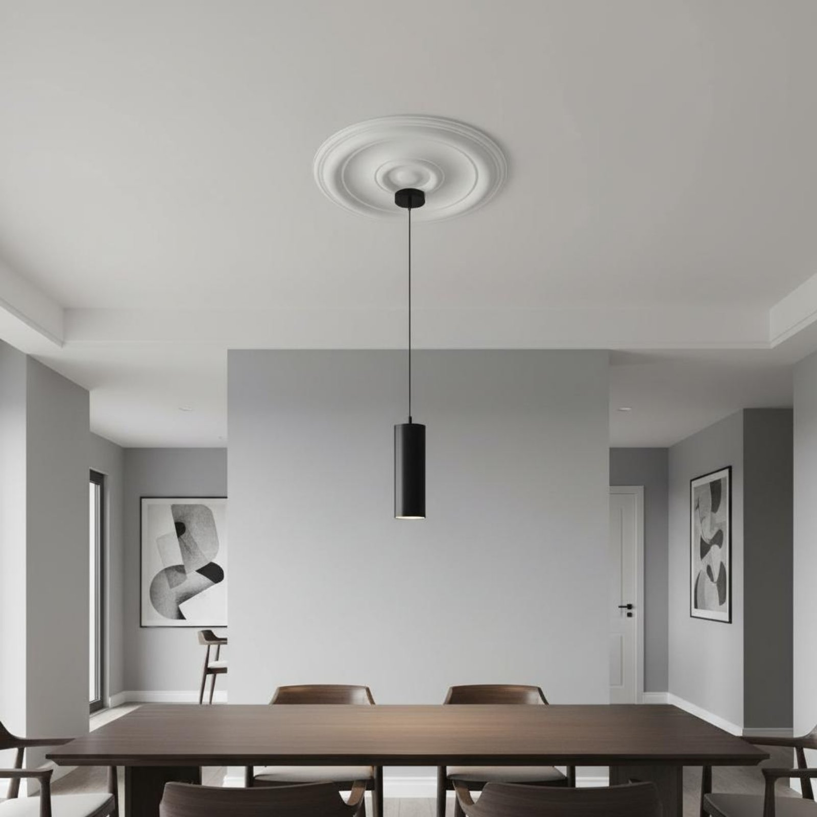 Medalhão de Teto Redondo com D - Lighting Decorative avaliação e preço
