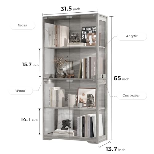 Armário Expositor com Portas d - Lighting & Home Decor Studio avaliação e preço