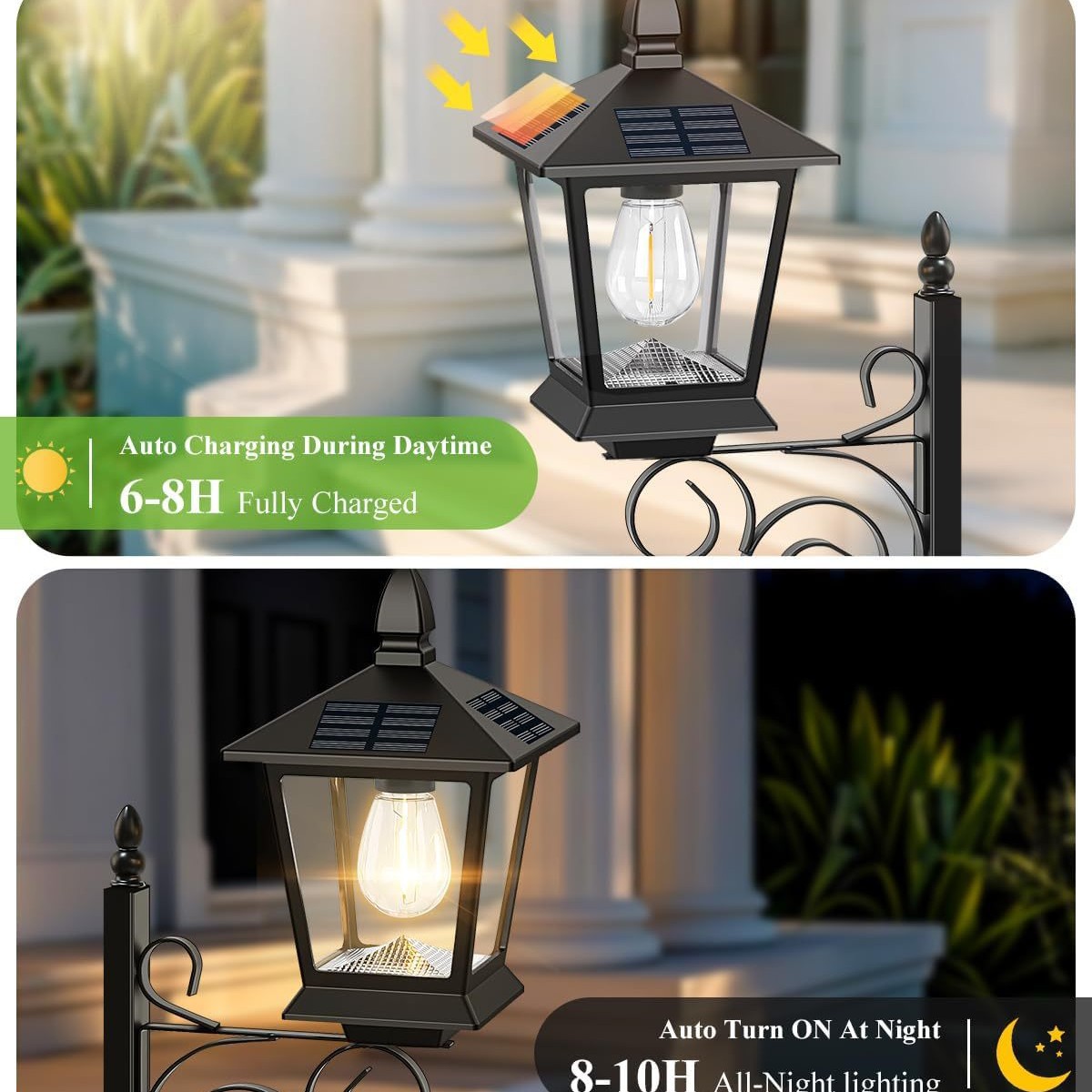 Luminária Solar 2 em 1 à Prova - Garden Lighting Decor avaliação e preço