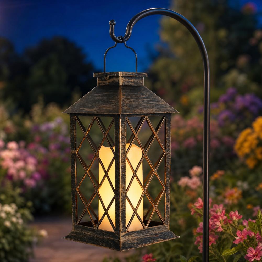 Lanterna Solar Retrô, Lanterna - Garden Lighting Decor avaliação e preço