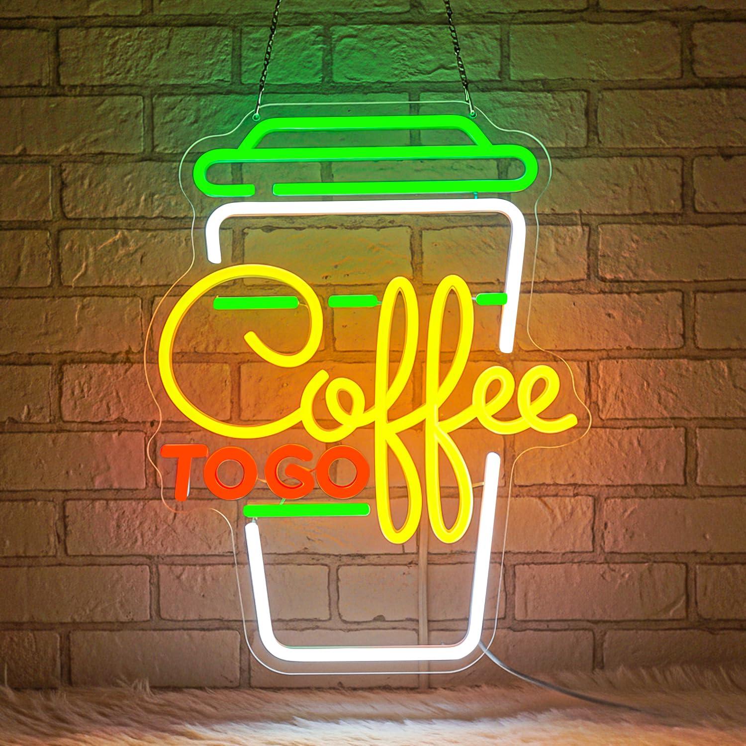 Letreiro Neon de Café com Luze - Kitchen Decor Lighting avaliação e preço