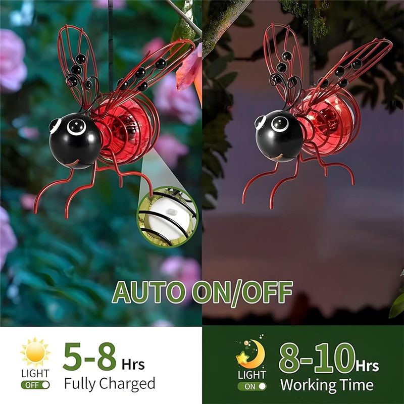 [NOVO! A93G】 Luzes solares de  - Lighting Bug Decor avaliação e preço