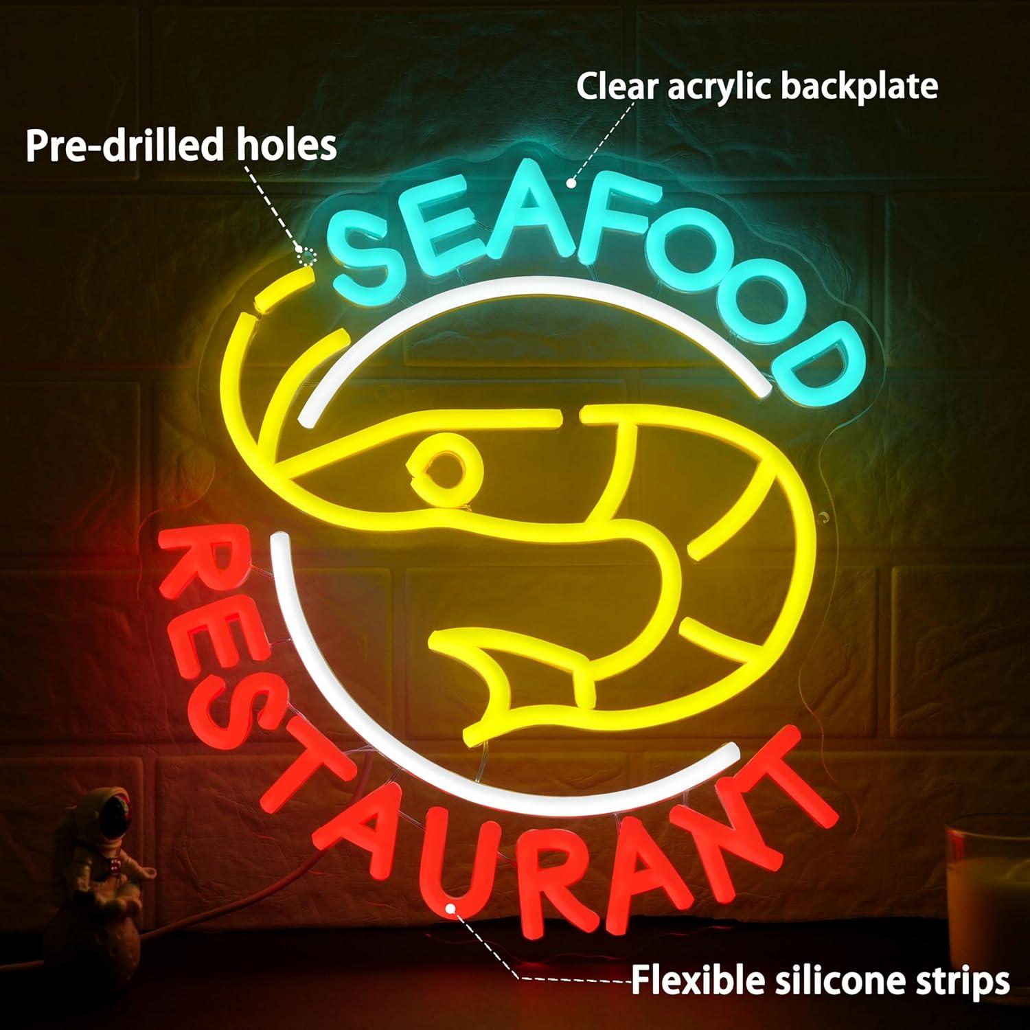 Letreiro Neon para Restaurante - Kitchen Decor Lighting avaliação e preço