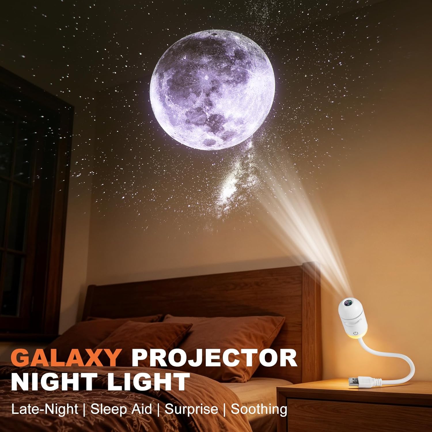 Projetor de Estrelas Mini Gala - Star Projector Night avaliação e preço