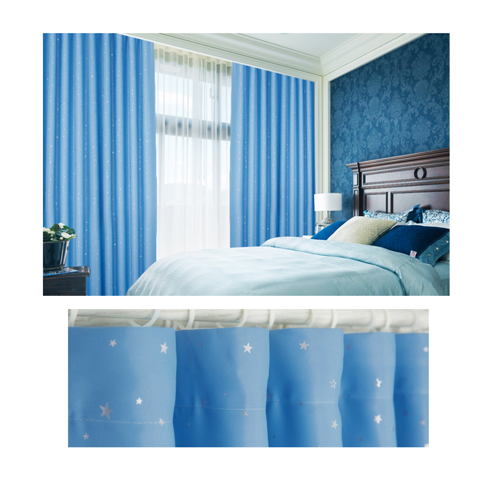 Cortinas Blackout Azul Céu 100 - Kitchen Decor Lighting avaliação e preço