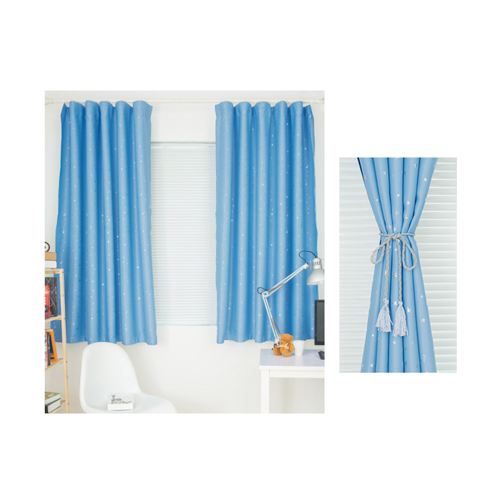Cortinas Blackout Azul Céu 100 - Kitchen Decor Lighting avaliação e preço