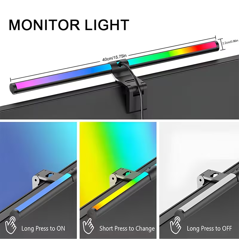 Barra de Luz LED para Monitor  - Touch Dimmer Lamp avaliação e preço