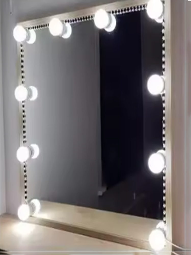 Espelho de Maquiagem LED com L - Touch Dimmer Lamp avaliação e preço